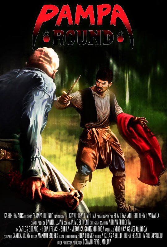 Póster Pampa Round película by Cabustra Entertainment. Director Octavio Revol Molina
